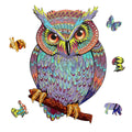 Wooden Jigsaw Puzzle Owl (B2B)