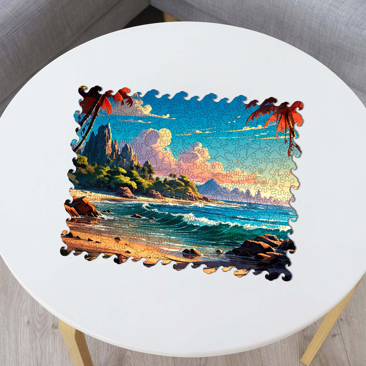 Wooden Jigsaw Puzzle Sea landscape (B2B)