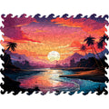 Wooden Jigsaw Puzzle Sea sunset (B2B)
